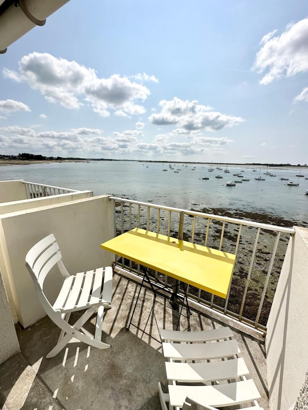 Pieds Dans L'Eau ! T2 Top Cosy Vue Mer 180 Port-Louis Luaran gambar