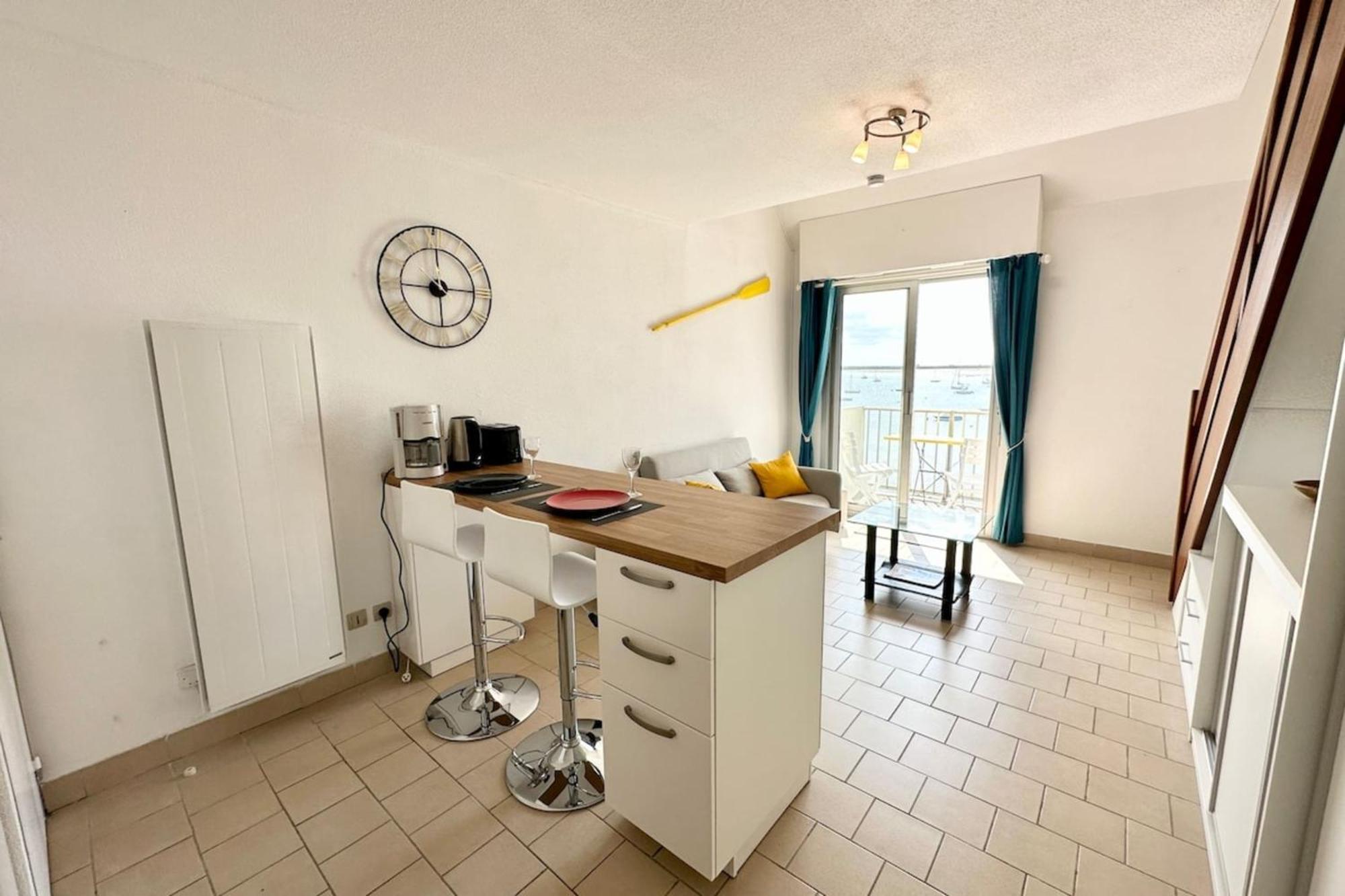 Pieds Dans L'Eau ! T2 Top Cosy Vue Mer 180 Port-Louis Luaran gambar